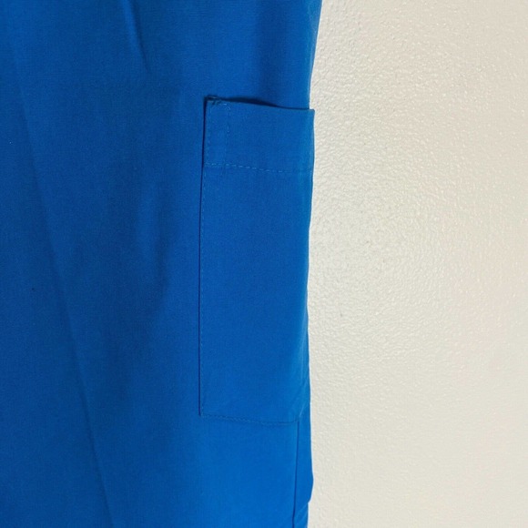 Reina Scrub Bottom Medical Uniform Turquoise Drawstring Pants XS - Picture 5 of 12